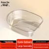 Zhifeng Transparent Laundry Basin with Washboard