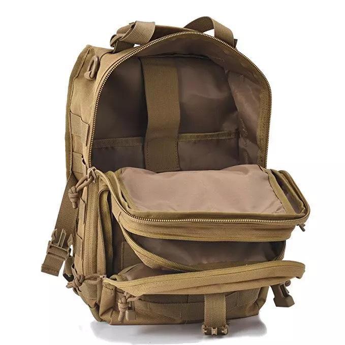 Outdoor Water-Repellent Wear-Resistant Tactical Crossbody Backpack for Travel, Cycling, Hiking, and Sports