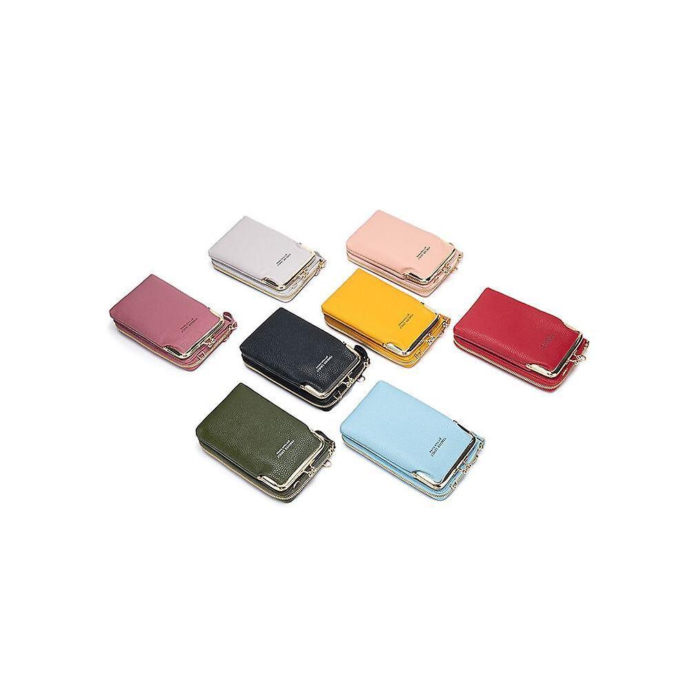 Women Phone Bag Crossbody Phone Pouch Mini Cell Phone Purse Shoulder Bag Wallet,Pink