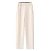 Women's High-Waist Slimming White Harem Pants - Summer 2024 Casual Nine-Point Trousers