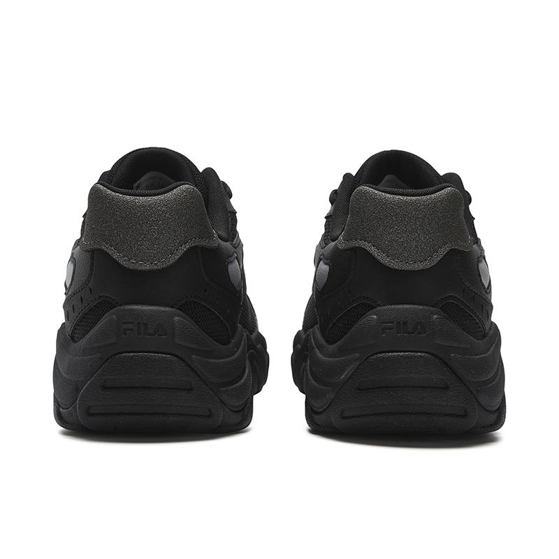 FILA KORAL Breathable Height Increasing Chunky Sneakers Women's Black Gray F12W612107F-BP