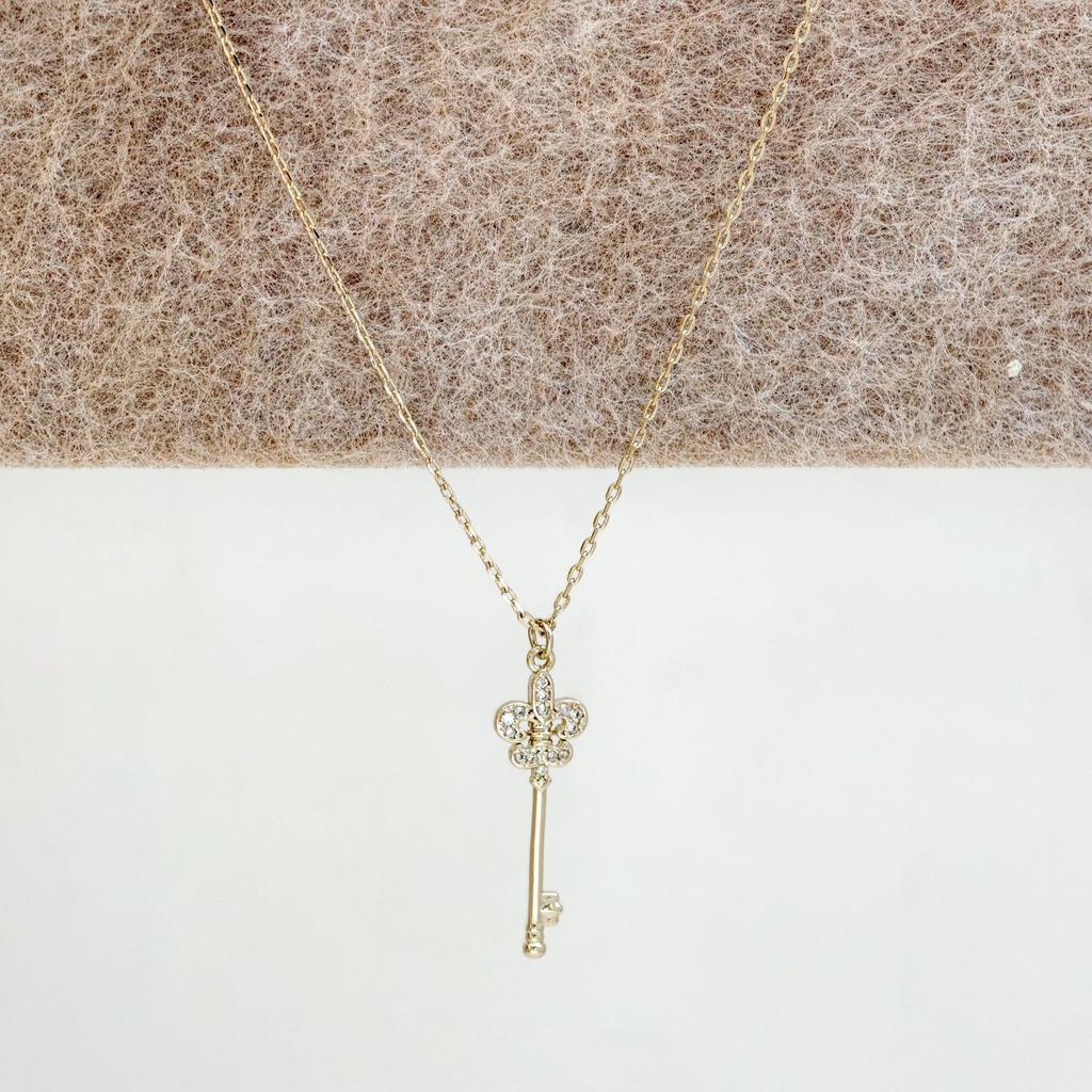 Necklace Women's Collarbone Chain Simple and Fashionable Versatile Light Luxury High-end Pendant Necklace