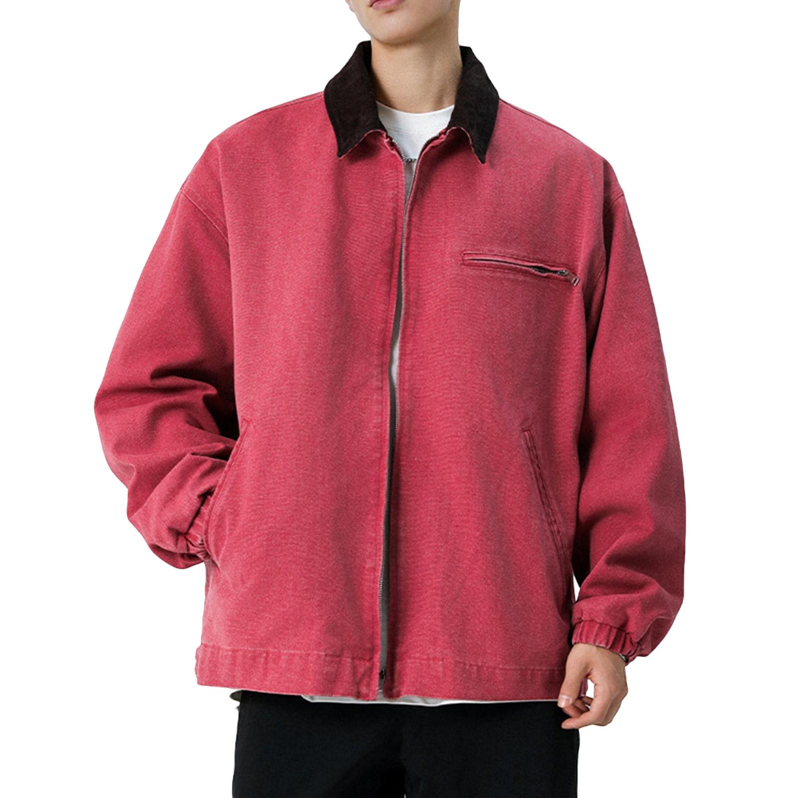 

Мужская однотонная камуфляжная куртка для активного отдыха, мужская повседневная куртка на пуговицах с карманами XL