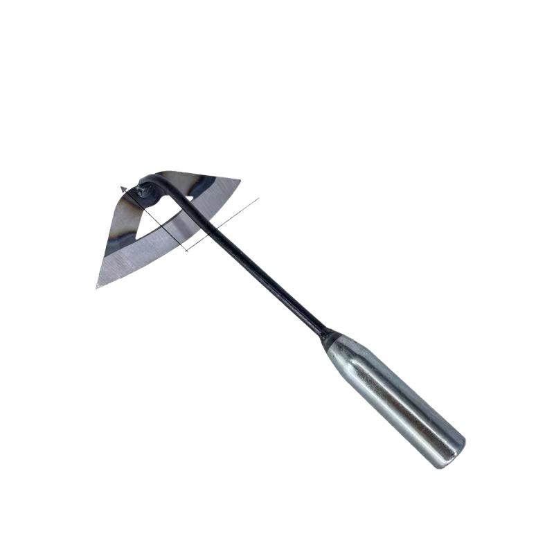 Garden Weeding & Digging Hoe - Hollow Design for Easy Soil Turning