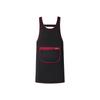Unisex Waterproof Bib Apron with Logo Print for Kitchen and Catering