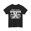 Not All Wounds Are Visible T Shirt Raise Awareness For Lung Cancer