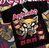 Aggretsuko  Aggressive Retsuko Kawaii Waifu Girl Anime Shirt Black Unisex T-Shirt