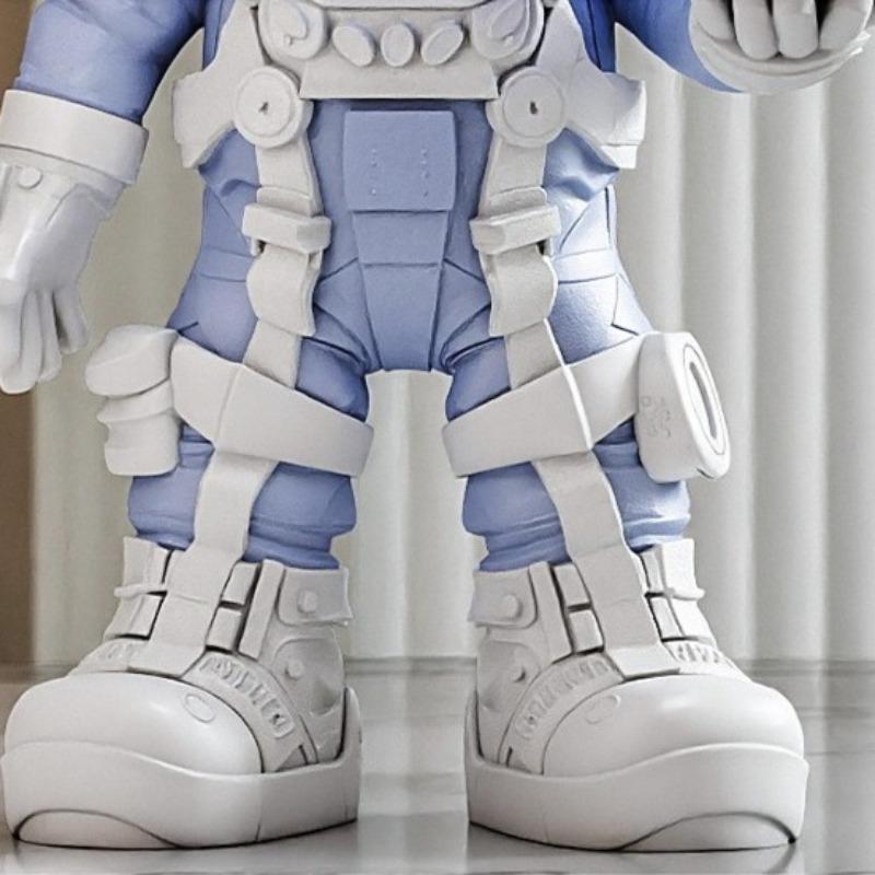 Bluetooth Speaker Astronaut Statue Figure Statues Aesthetic Creative Modern Figurine Luxury Living Room Miniature Figurines