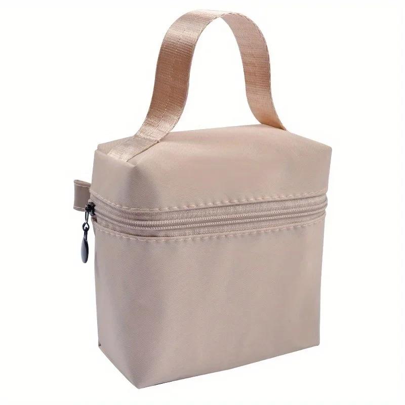 Storage Bag Mini Multi-functional Makeup Bag, Portable Makeup Bag Suitable Storing Items Such Lipsticks Keys and Charging Cables