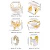 Bohemian Iris Flower Armband Leaf Arm Bangle Personalized 3D Flower Metal Bracelet  Girls