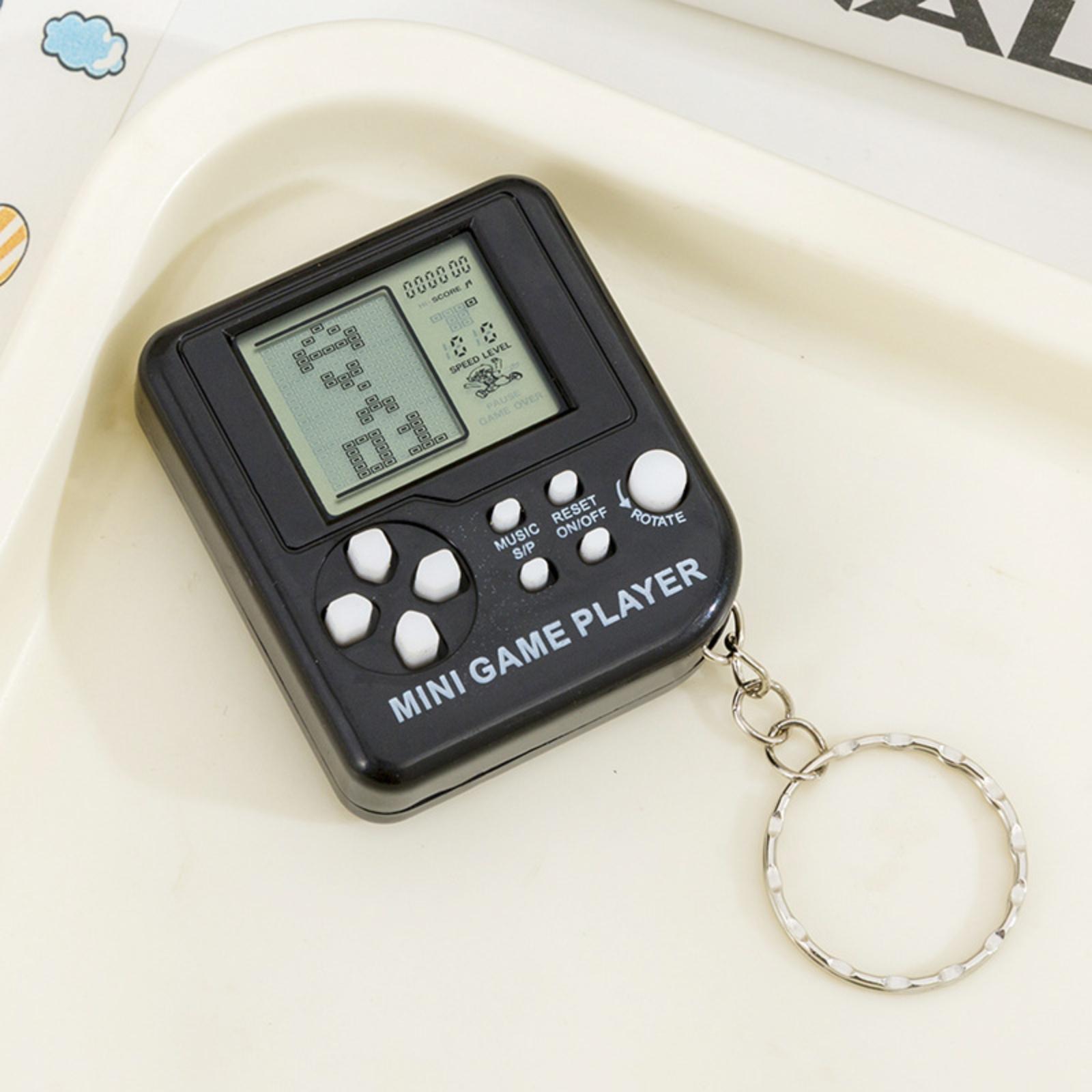 

Блочна електронна ігрова консоль Ретро портативна ігрова консоль Брелок-підвіска One Size