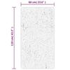 VidaXL Soft and Washable Short Pile Rug, Floor Carpet, Area Rug, Rug for Living Room, Family Room, Bedroom, 375032