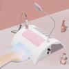 5 in 1 Nail Lamp, Nail Dust Collector with Nail Drill Hand Rest and LED Desk Lamp, LED Nail Lamp for Gel Polish for Nail Salon