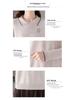 Women's V-Neck Knitted Sweater - 2025 New Autumn/Winter Style, Long Sleeve Solid Color Base Shirt