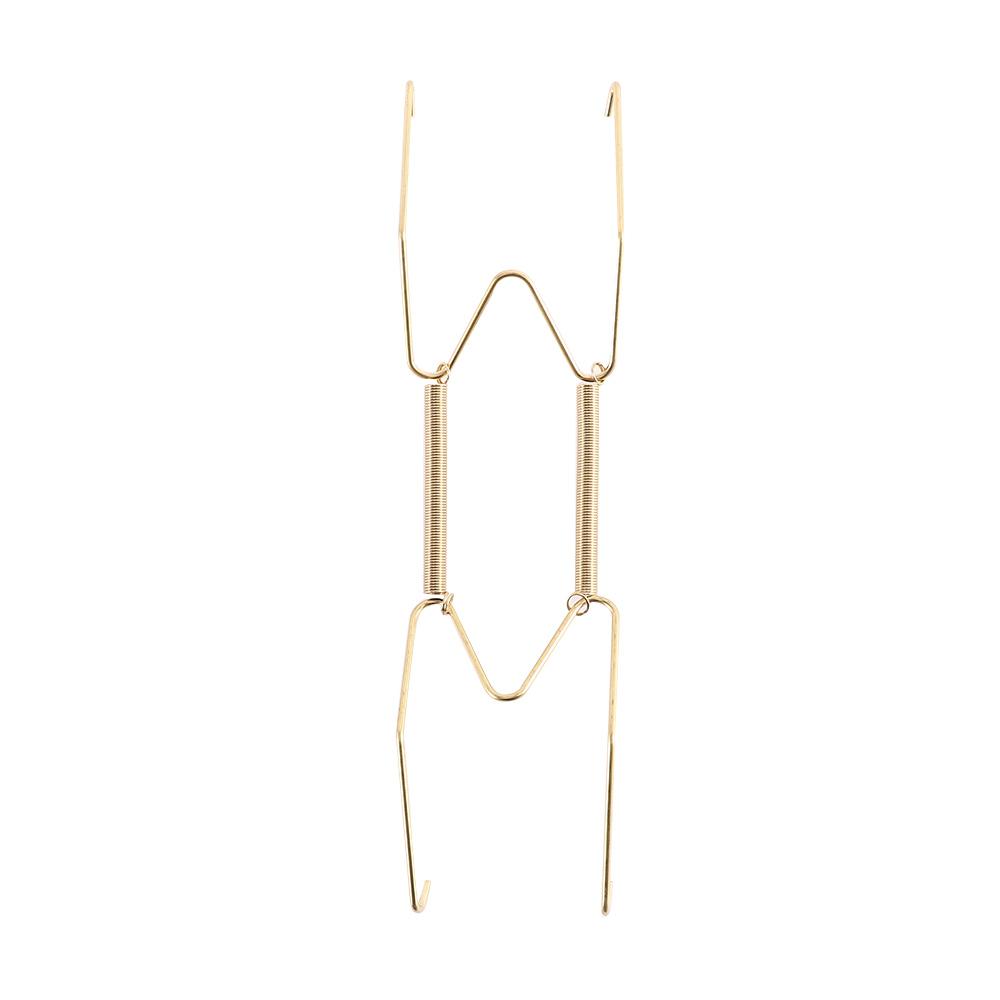 Wall Display Plates Hanger W Type Dish Spring Holder Invisible Hook Home Decor 6/7/8/10/12/14/16 Inch
