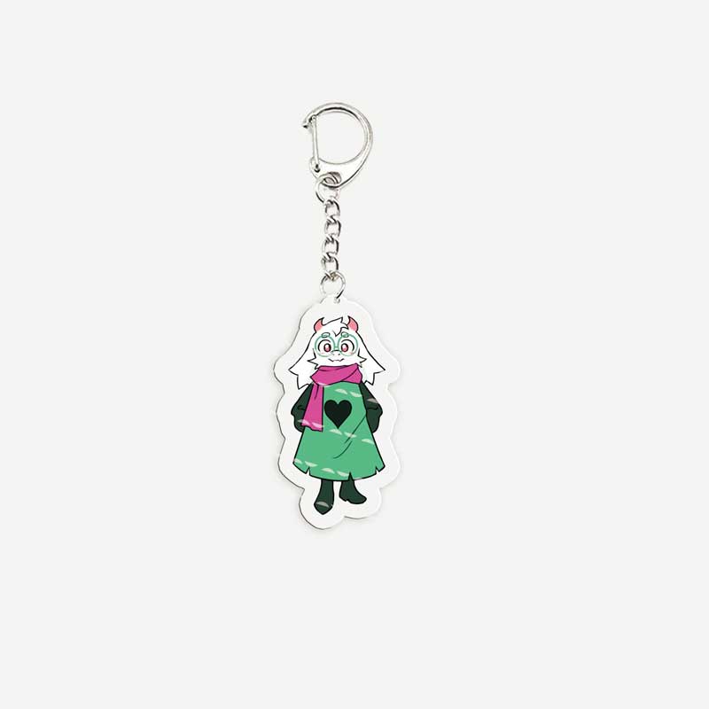 Popolare Gioco Deltarune Spamton Susie Ralsei Meme Portachiavi per Accessori Borsa Noelle Spamton Portachiavi Regali per Fan Amici Gamer