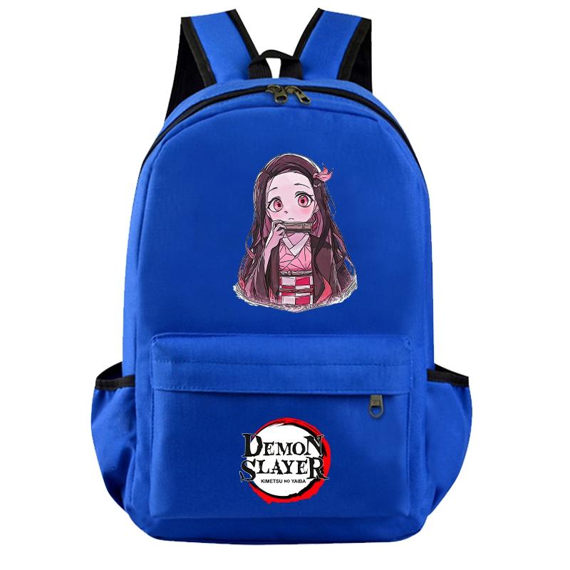 Anime Demon Slayer Backpack for Boy Girl Back To School Bag Large Capacity Backpack Bookbag for Kid Men Women Travel Bag Mochila
