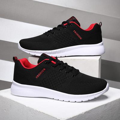 Baskets de Mode Homme Été Respirantes Sports Légères Plateforme Extérieur Course Maille Voyage Confortables Entraînement Chaussures Décontractées 2025