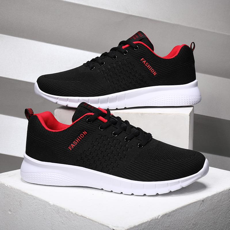 Sneakers Male Summer Breathable Sports Lightweight Platform Outdoor Running Mesh Travel Comfortable Training Casual Shoes 2025