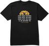 Life Is Good. Mens Crusher Tee I'll Be Watching You, Darkest Blue