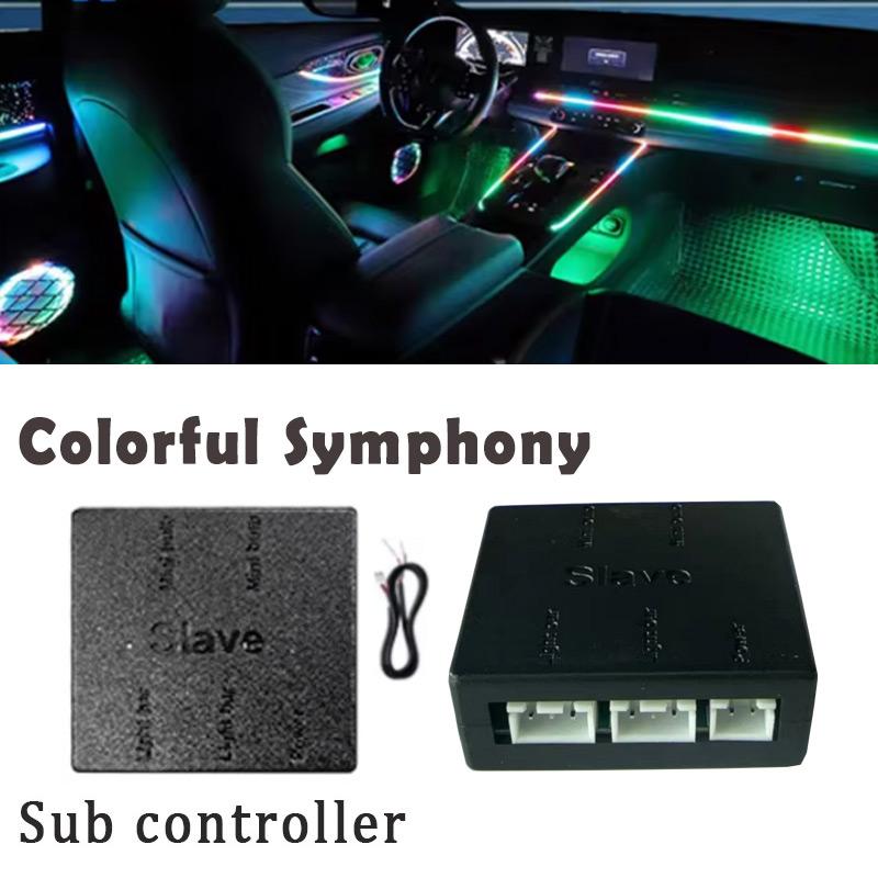 18 in 1 22 in 1 Atmosphere Lights Part Led 213 Color Symphony Main Controller Sub Controller Speaker 35cm 75CM 110CM Light Strip