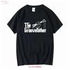 The Groovefather Vintage Drums Schlagzeug S Band Schlagzeuger T-Shirt Papa Lustig Drumfather Vintage Weich Vielseitig