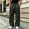 Gefütterte Herren-Sweatpants mit entspannter Passform und geradem Bein für Freizeit und Sport