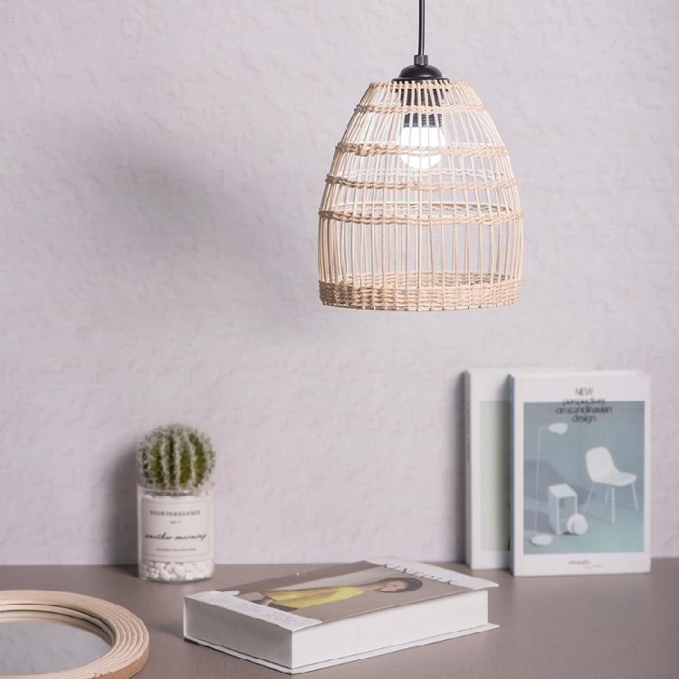Rattans-Woven Small Lampshade for Pendant Lights Home Decorations Accessory