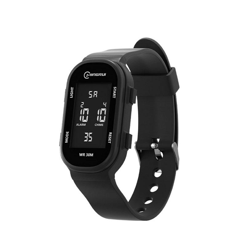 

Student digital Watch Sports Waterproof Multifunctional Luminous Male Bracelet Teenage Boys Girls Fashion Clock Wristwatch чорний