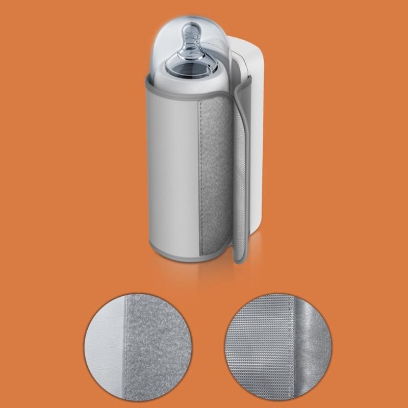 Small Cordless Baby Milk Warmer Easy Carry Designs Milk Bottle Warmer Convenient Bottle Warmer for Travel & Outdoor