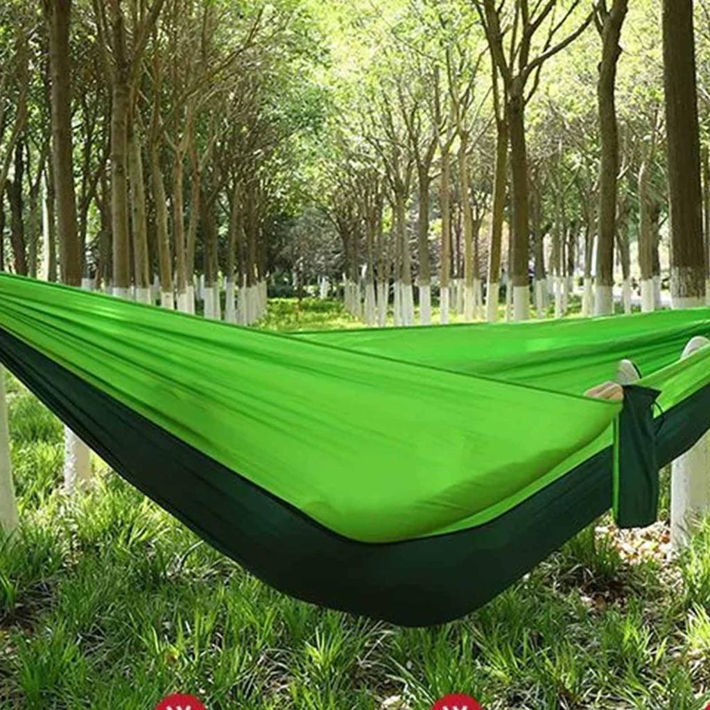 Tragbar für Draußen mit Moskitonetz – Keine Installation, Mücken- Camping- & Reiseschaukel, Geeignet für Kinder & Erwachsene