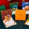 Lovely Christmas Three-dimensional Greeting Card Kindergarten Event Party Blessing Card Cute Cartoon Gift Blessing Greeting Card