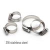 316 Stainless Steel Quick Release Hose Clamp for Pipe Fixing