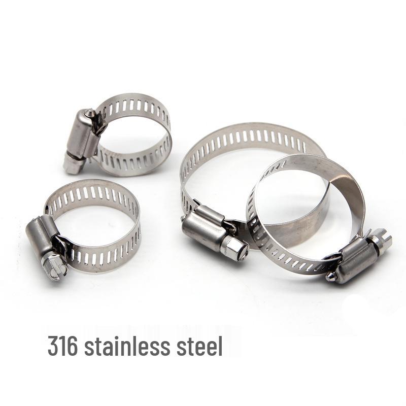 316 Stainless Steel Quick Release Hose Clamp for Pipe Fixing