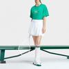 Fila Logo Print Tennis Knit Short Sleeve Drop Shoulder T-Shirt Women Tops Celadon-Green A11W333105F-GN