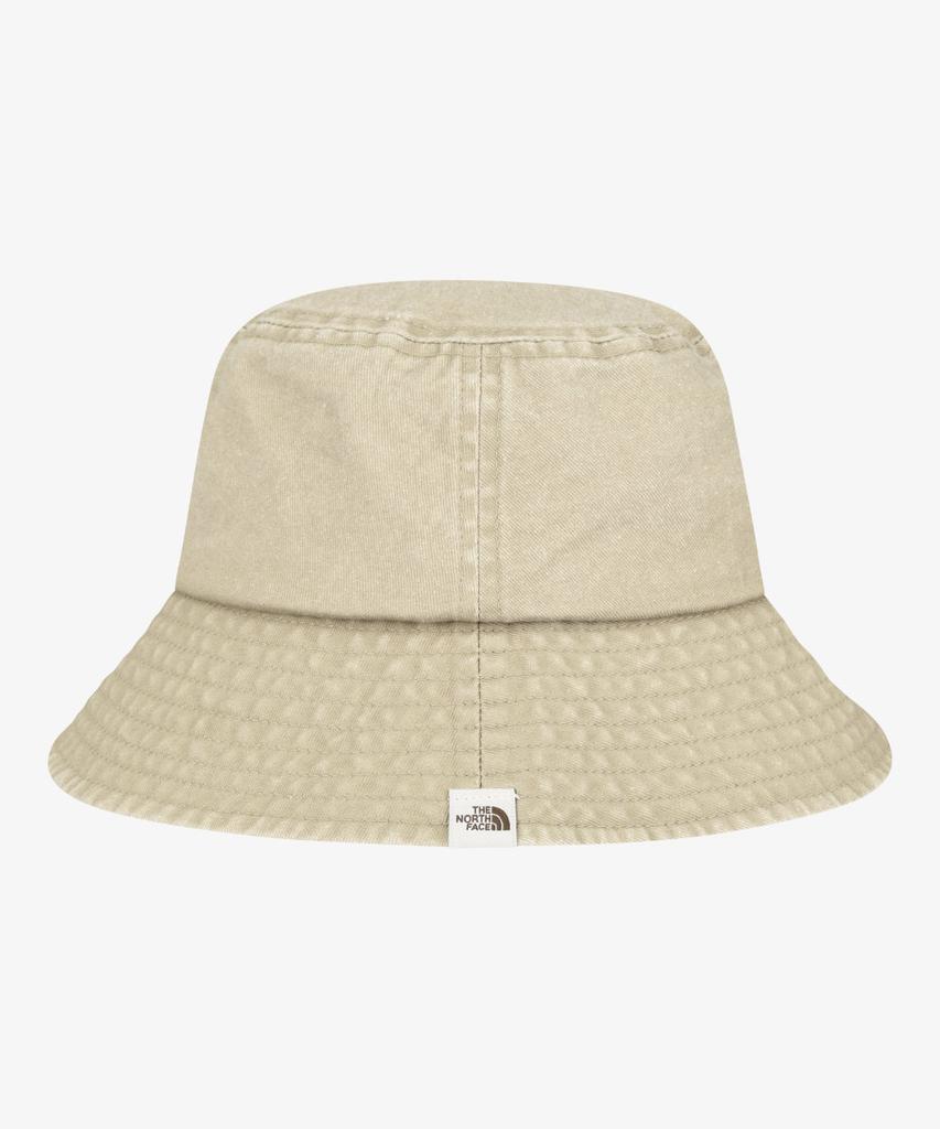 Noseupeiseu Ne3Hs00M White Label Logo Bucket Hat Beige