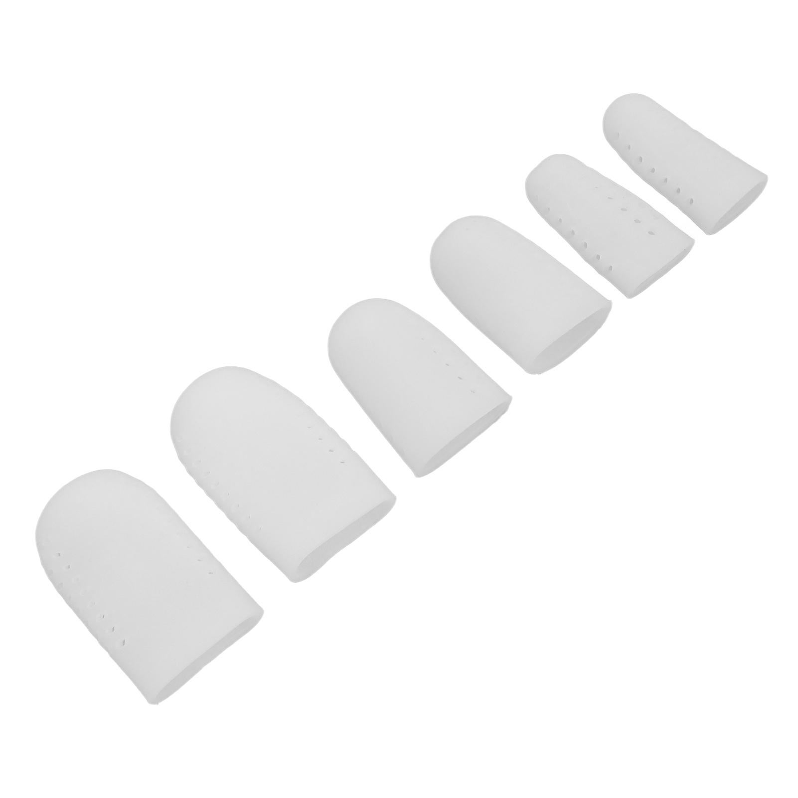 

8pair box Toe Sleeves Reduce Friction Toe Protectors Pain Relief Hammer Toes Covers
