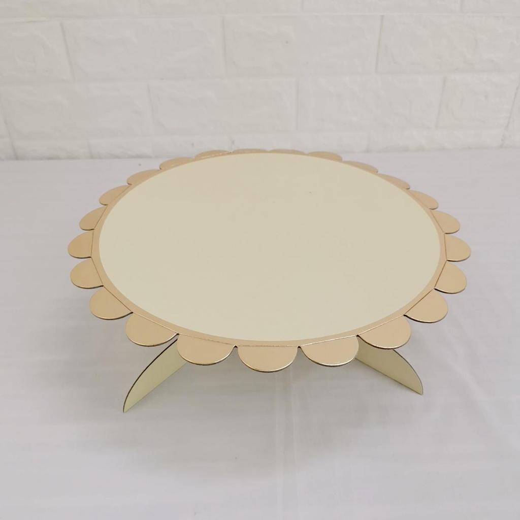 Disposable Birthday Party Paper Cake Display Stand