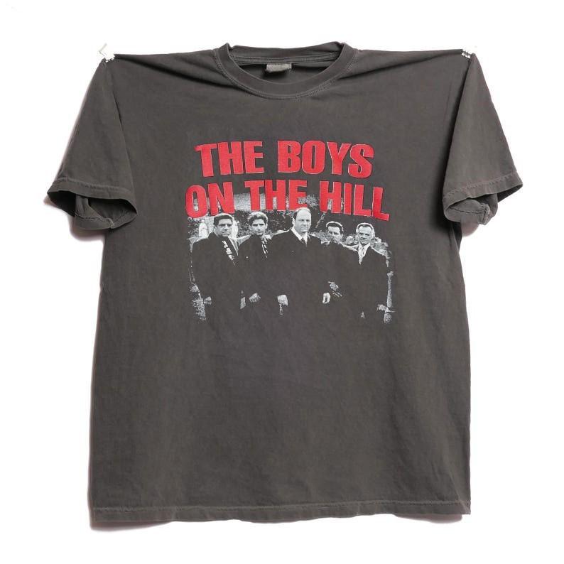 The Sopranos The boys on the hill charcoal t-shirt QT7875 Unisex T-Shirt XXXL