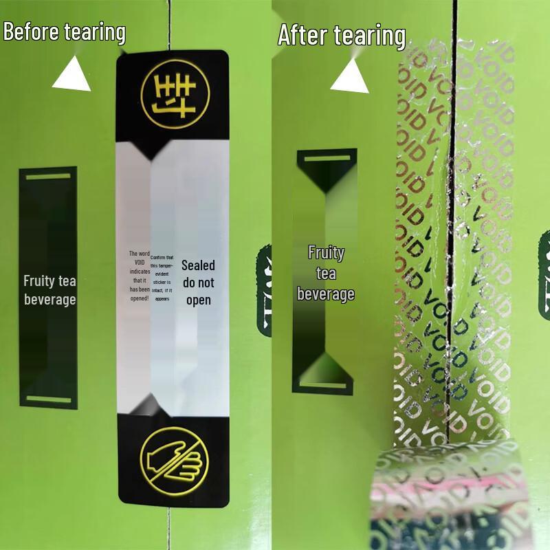 Anti-Tamper and Fragile Warning Labels