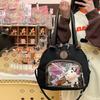 Japanese Style Transparent Itabag Harajuku Canvas Tote Bag Fashion Capybara Shoulder Bag  Travel