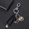 Morydovs 3D Alloy Keychain One Piece Devil Fruit Straw Hat Bag Charm Character Metal Popular Anime Goods Decoration Gift Collection Moe Stylish (B)
