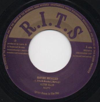 7inch Record ALTON ELLIS / GREGORY ISAACS - History Recalled / Hunger For Your  MBX087 Room In The Sky 2016 UK Reggae, Ska & Dub Used