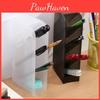Elegant Slant Insert Pen Holder Desktop Organizer For Stylish Desk Stationery Storage