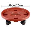 Tray With Wheels Flower Pot Supports for Pots Plastic Indoor Plant Home and Garden Bonsai Support Water Mini Bases Under