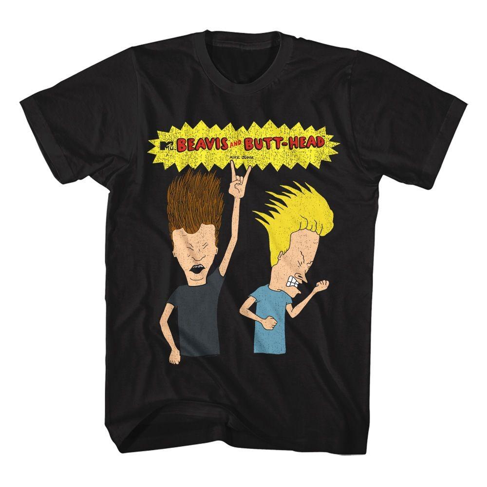 Beavis And Butthead Rockin Out TV Shirt S