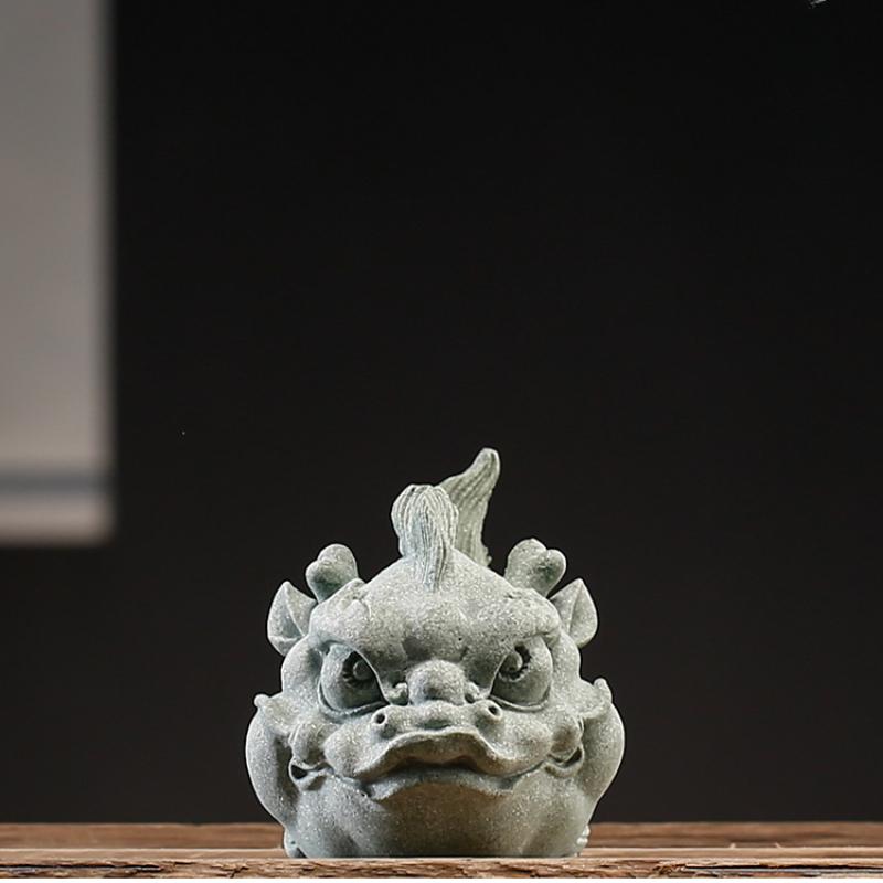 Creative Fish Dragon Animal Tea Pet Tea Play Decoration Fish Tank Landscaping Office Desktop Decoration Housewarming Gift