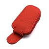 Car Sunglasses Holder Sun Visor Sunglasses Clip Cowhide Glasses Case Mount Auto Styling Ticket Card Clip Interior Accessories