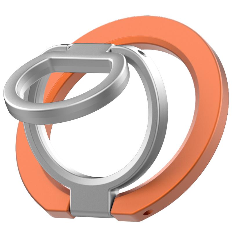 Doppelseitiger MagSafe Handy-Ständer Magnetischer Handy-Ringhalter Ständer Magnetgriff für Handy Samsung Fitnessstudio Auto-Halterung