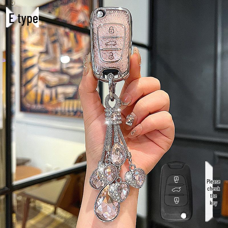 Beijing Hyundai Car Key Case for Reina, Sonata, Elantra, ix35, Langdong, Tucson, Yixing